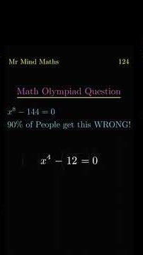 Challenging Math Olympiad Question Explained Clearly