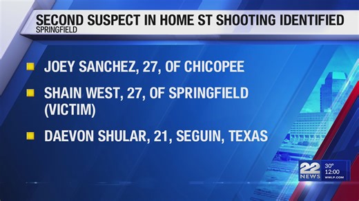 Springfield police arrest second suspect in Home Street shooting