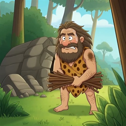 Uncle Booga Tries Cooking! 🍖🤣 | AI Generated Funny Cartoon #aivideo #aianimation #ai