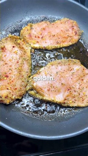 3-Step Chicken Fettuccine Alfredo #recipe #cooking #shorts