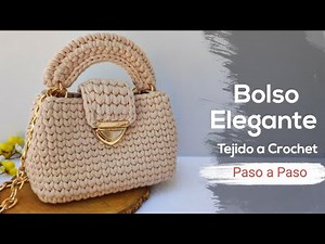 Elegant Bag | CROCHET KNITTING | CENTERED low stitch/ step by step/ BEGINNERS