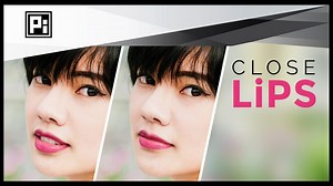 How to Close Lips in Photoshop