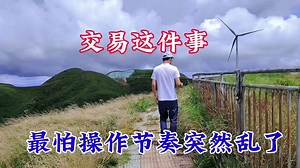 交易这件事，最怕操作节奏突然乱了