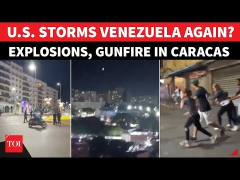Venezuela On Fire: Gunfire, Explosions Near Presidential Palace In Caracas; U.S. Attack Underway?