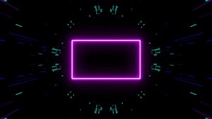 Download Sci fi digital frame logo placeholder background for free