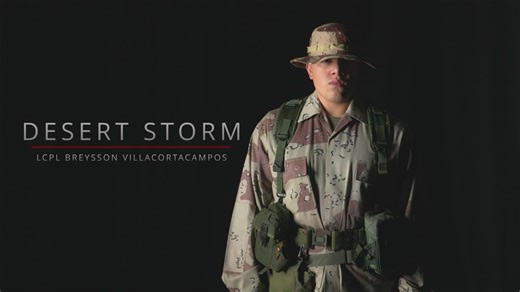 U.S. Marine Corps Operation Desert Storm Uniform Reel