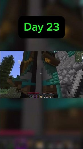 Breaking ONE Block Per Day in Better Minecraft Hardcore - Day 23 #minecraftchallenge