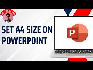 How to set A4 Size in PowerPoint