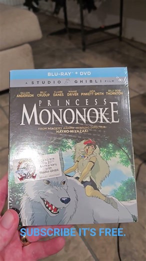 PRINCESS MONONOKE SEALED DVD SET. #old #tv #studioghibli