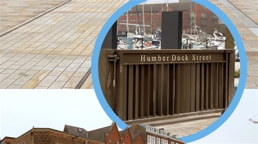 Barriers come down on Humber Dock Street