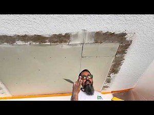 How to properly repair a ceiling