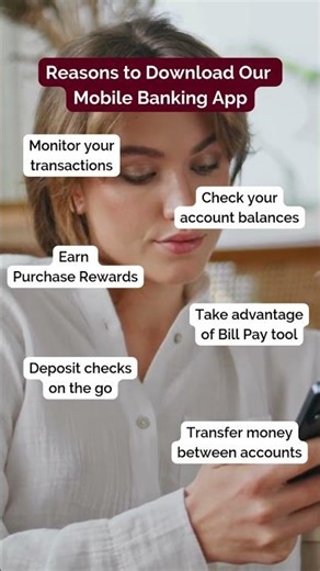 Reasons to Download Our Mobile Banking App