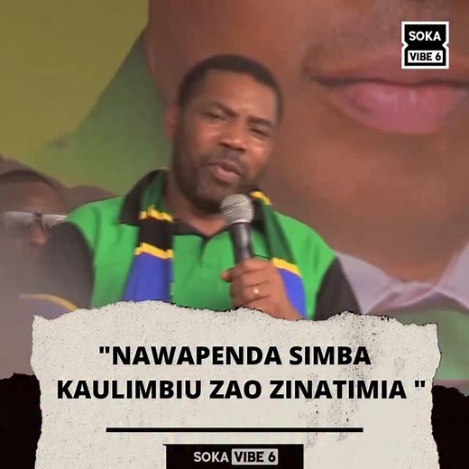 Mimi sio mwanasimba ila inapofika suala la kimataifa simba wanatimiza Kauli mbiu zao "--Mh mwigulu nchemba | Soka Vibe Sita