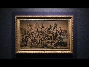 《カッシナの戦い》（ミケランジェロの下絵による模写） 東京富士美術館 レオナルド・ダ・ヴィンチと「アンギアーリの戦い」展