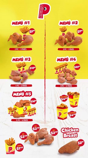 Combos Deliciosos en Pollo Pinulito
