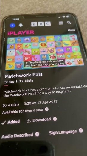 Patchwork pals behind the scenes