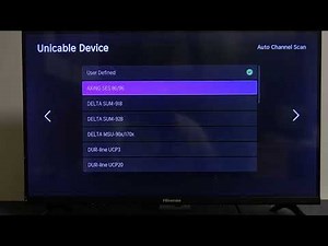 How To Auto Scan For Channels In HISENSE Smart TV