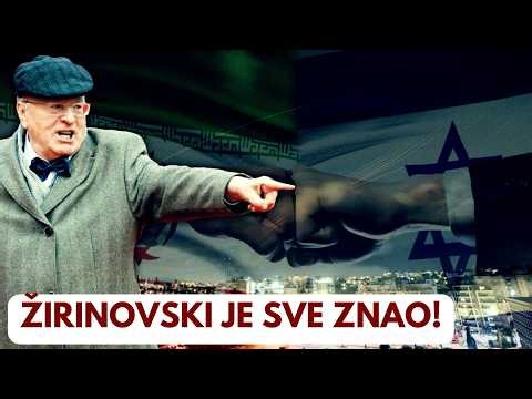 JEZIVO PROROČANSTVO ŽIRINOVSKOG SE OSTVARUJE! Rat Izraela i Irana menja mapu sveta!