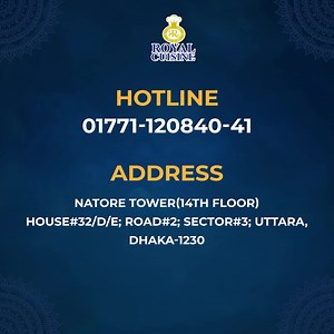 From now on you can enjoy 𝟖𝟓 𝐢𝐭𝐞𝐦𝐬 @𝐁𝐮𝐟𝐟𝐞𝐭 𝐋𝐮𝐧𝐜𝐡 !! 𝟖𝟓 𝐁𝐮𝐟𝐟𝐞𝐭 𝐋𝐮𝐧𝐜𝐡 𝐎𝐧𝐥𝐲 @ 𝟔𝟓𝟎 𝐓𝐤 ☺️ *𝐅𝐨𝐫 𝐅𝐫𝐢𝐝𝐚𝐲-𝐒𝐚𝐭𝐮𝐫𝐝𝐚𝐲, 𝐏𝐚𝐫𝐭𝐲 𝐨𝐫 𝐏𝐮𝐛𝐥𝐢𝐜 𝐇𝐨𝐥𝐲𝐝𝐚𝐲 𝟔𝟗𝟗 𝐓𝐤 𝐂𝐡𝐢𝐥𝐝 𝐏𝐨𝐥𝐢𝐜𝐲 : 𝐁𝐚𝐛𝐲 𝐚𝐠𝐞 𝟎- 𝟒 𝐟𝐮𝐥𝐥 𝐟𝐫𝐞𝐞, 𝐚𝐠𝐞 𝟒-𝟖 𝐋𝐮𝐧𝐜𝐡 𝐁𝐮𝐟𝐟𝐞𝐭 @ 𝟒𝟓𝟎 & 𝐃𝐢𝐧𝐧𝐞𝐫 𝐁𝐮𝐟𝐟𝐞𝐭 @ 𝟓𝟎𝟎 Royal Cuisine Restaurant is offering the #best_buffet_lunch in town with new excitement @Only 𝟔𝟓𝟎 𝐭𝐤 for 𝟖𝟓 𝐢𝐭𝐞𝐦𝐬....