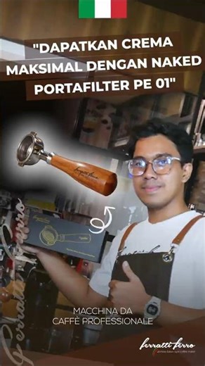 FERRATTI FERRO NAKED PORTAFILTER PE 01