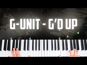 G-Unit - G'd Up - Easy Piano Tutorial