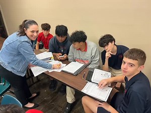 TI-84 Bootcamp: Algebra 2 Edition Buttons were pressed. Mistakes were made. Graphs were conquered. Today we leveled up our calculator skills—because Algebra 2 is easier when your TI-84 is your teammate, not your enemy | Grace Christian School - Valrico, Florida