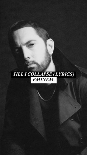 Till I Collapse - Eminem [LYRICS] #music #lyrics