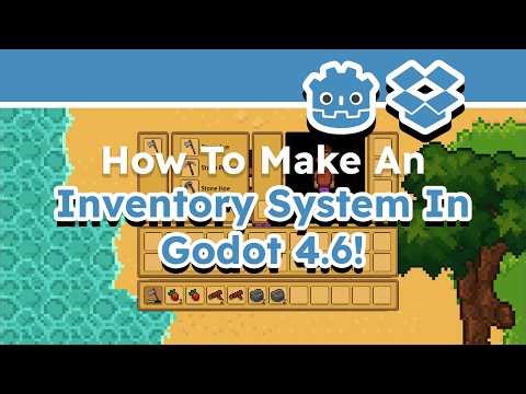 How To Make An Inventory System In Godot 4.6!