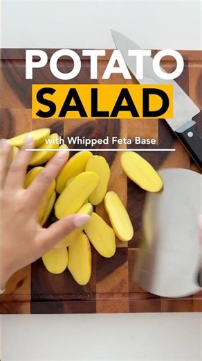 Roasted Potato Salad with Whipped Feta Base — The Only Recipe You Need This Summer