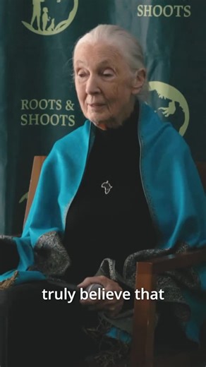 Dr. Jane Goodall on Instagram: "Happy New Year 🌍 As we step into a new year, this message feels especially important. Jane was unwavering in her commitment to the future she believed in. She traveled the world for at least 300 days each year, determined to reach people wherever they were, especially young people who would one day carry her message forward. For decades, she sustained this extraordinary pace, driven by purpose, hope, and an unshakable belief in the power of the next generation, r