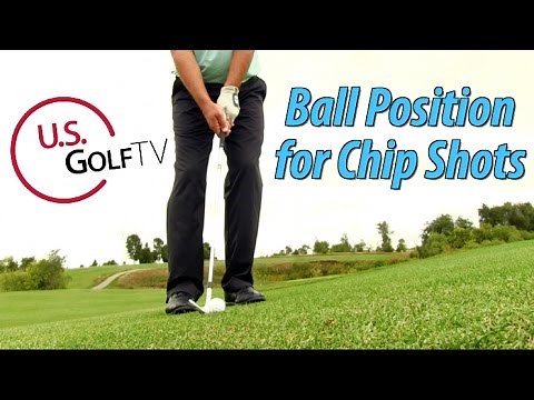 Ball Position for Standard Chip Shots