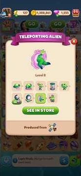 Travel Town - Teleporting Alien + Deluxe Sundae + Star Burst #traveltown #games #mergegames