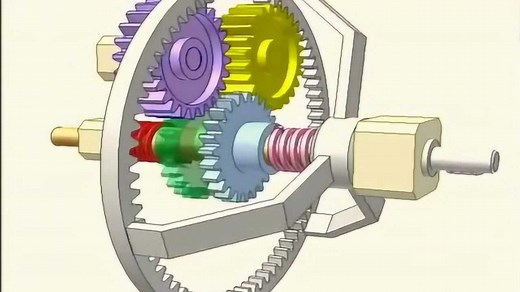 旋转运动转化为直线往复运动的机制,看看是如何设计的？