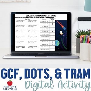 DOTS, GCF, and Trinomial Mixed Factoring Digital Activity