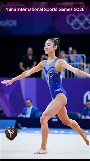 Perfect execution from start to finish 🏆✨ #gymnastics #rhythmic #shorts