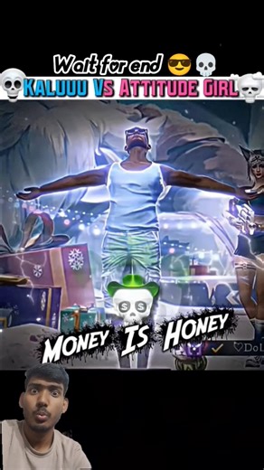 Kaluuu🗿VS Attitude Girl 🤡 Wait For Free Mai Nhi Degi 👉💀👈 #freefire​#funny​#shorts​#gadgets