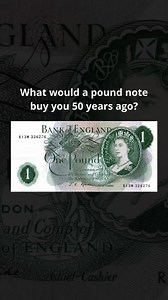 308K views · 2.2K reactions | Wow 50 years ago!! #nostalgia #poundnote #oldmoney #oldendays #wow | CoinCollectingWizard | Facebook