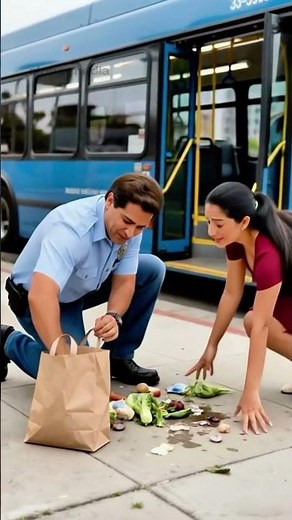 Bus Driver Stopped Everything… Just to Help Her 😢🚌