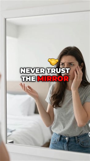 Never Use the Mirror in a Hotel Room Without This Test… Here’s Why 😨🏨 #ParanormalWarnings #HotelHorrors #TwoWayMirror #PrivacySecurity #CreepyTruths