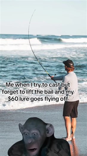 Fishing Mistake: Forgetting to Lift the Bail