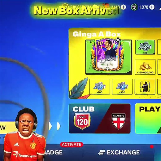 Explore GinGa Packs in FC Mobile Gameplay