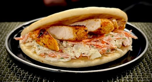 Ranch Chicken Pitas