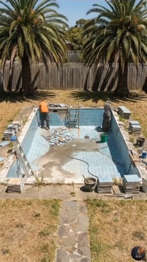 Old Pool Restoration | Before and After #shorts
