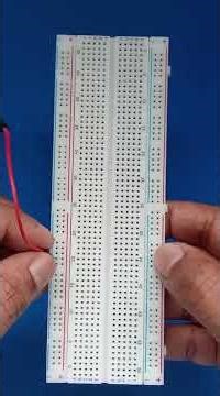 ✅Cómo usar un protoboard paso a paso #protoboard #circuitoselectricos