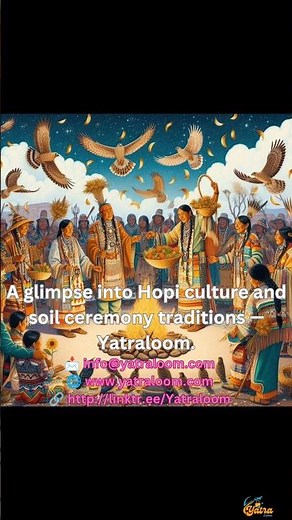 Hopi Tribe Soil Ceremony Moments | Arizona Culture & Traditions | Yatraloom