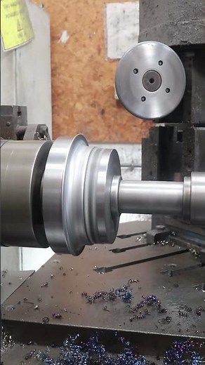 CNC metal spinning in action
