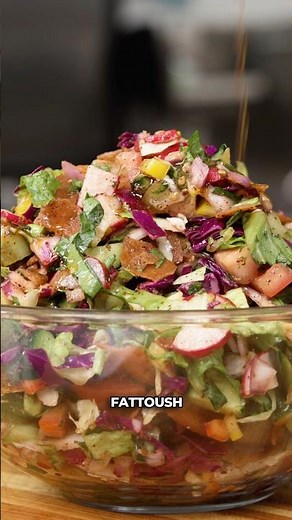 Traditional Lebanese Fattoush Recipe