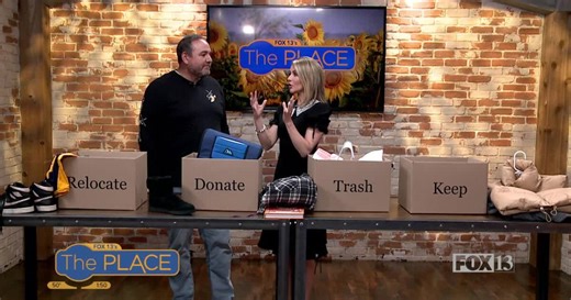 Simplify your space with the "Four Box" method