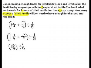 Dividing Multistep Fraction Problems