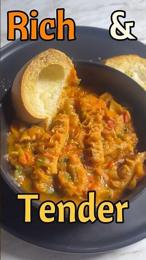 Italian-Style Tomato Braised Honeycomb Tripe | Tender Recipe